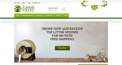 Desktop Screenshot of litterspinner.com
